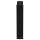 sofabordsben V-formet 2 stk. sort 50x(30-31,3) cm stål