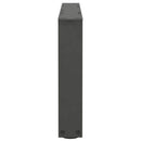 sofabordsben V-formet 2 stk. antracit 50x(30-31,3) cm stål