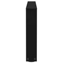 sofabordben V-formet 2 stk. sort 60 x (30-31,3) cm stål