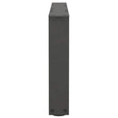 sofabordsben V-formet 2 stk. antracit 60x(30-31,3) cm stål