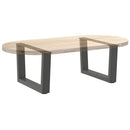 sofabordsben V-formet 2 stk. antracit 60x(30-31,3) cm stål