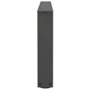 sofabordsben V-formet 2 stk. antracit 70x(30-31,3) cm stål