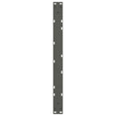 sofabordsben V-formet 2 stk. antracit 70x(30-31,3) cm stål