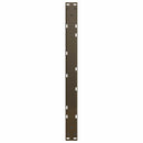 sofabordsben V-formet 2 stk. naturstål 70x(30-31,3) cm stål