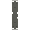 sofabordsben V-formet 2 stk. antracit 28 x (42-43,3) cm stål