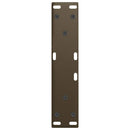 sofabordsben V-formet 2 stk. naturstål 28 x (42-43,3) cm stål