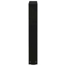 sofabordsben V-formet 2 stk. sort 38 x (42-43,3) cm stål