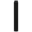 sofabordben V-formet 2 stk. sort 50x(42-43,3) cm stål