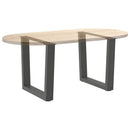 sofabordsben V-formet 2 stk. antracit 60x(42-43,3) cm stål