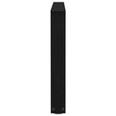 sofabordsben V-formet 2 stk. sort 70 x (42-43,3) cm stål