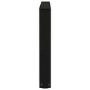 sofabordsben V-formet 2 stk. sort 70 x (42-43,3) cm stål