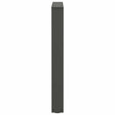 spisebordsben V-formet 2 stk. antracit 60 x (72-73,3) cm stål