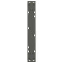 spisebordsben V-formet 2 stk. antracit 60 x (72-73,3) cm stål