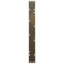 spisebordsben V-formet 2 stk. naturstål 80x(72-73,3) cm stål