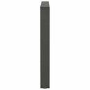 spisebordsben V-formet 2 stk. antracit 90 x (72-73,3) cm stål