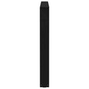 spisebordsben V-formet 2 stk. sort 100x(72-73,3) cm stål