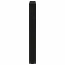 spisebordsben V-formet 3 stk. sort 70 x (72-73,3) cm stål