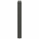 spisebordsben V-formet 3 stk. antracit 70 x (72-73,3) cm stål