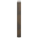 spisebordsben V-formet 3 stk. naturstål 70 x (72-73,3) cm stål