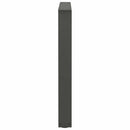 spisebordsben V-formet 3 stk. antracit 80x(72-73,3) cm stål