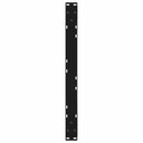 sofabordsben 2 stk. sort 70 x (30-31,3) cm stål