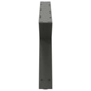 sofabordsben 2 stk. antracit 70 x (30-31,3) cm stål