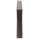 sofabordsben 2 stk. naturstål 70 x (30-31,3) cm stål