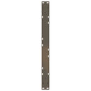 sofabordsben 2 stk. naturstål 70 x (30-31,3) cm stål