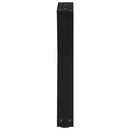 sofabordsben 2 stk. sort 28 x (42-43,3) cm stål