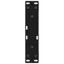 sofabordsben 2 stk. sort 28 x (42-43,3) cm stål