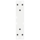 sofabordsben 2 stk. hvid 28 x (42-43,3) cm stål
