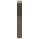 sofabordsben 2 stk. naturstål 28 x (42-43,3) cm stål