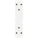 sofabordsben 2 stk. hvid 38 x (42-43,3) cm stål