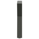 sofabordsben 2 stk. antracit 38 x (42-43,3) cm stål
