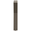 sofabordsben 2 stk. naturstål 38 x (42-43,3) cm stål