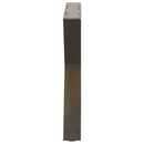 sofabordsben 2 stk. naturstål 50x(42-43,3) cm stål