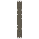 sofabordsben 2 stk. naturstål 50x(42-43,3) cm stål