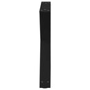 sofabordsben 2 stk. sort 60 x (42-43,3) cm stål