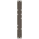 sofabordsben 2 stk. naturstål 60 x (42-43,3) cm stål