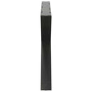 sofabordsben 2 stk. antracit 70 x (42-43,3) cm stål