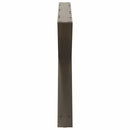 sofabordsben 2 stk. naturstål 70 x (42-43,3) cm stål