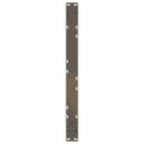 sofabordsben 2 stk. naturstål 70 x (42-43,3) cm stål