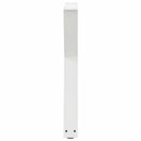 spisebordsben 2 stk. hvid 60 x (72-73,3) cm stål