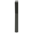 spisebordsben 2 stk. antracit 60 x (72-73,3) cm stål