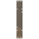 spisebordsben 2 stk. naturstål 60 x (72-73,3) cm stål