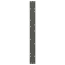 spisebordsben 2 stk. antracit 90 x (72-73,3) cm stål