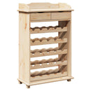 Vinfad Naturfarvet 58 x 28 x 90 cm Massiv Fyrretræ