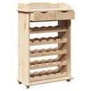 Vinfad Naturfarvet 58 x 28 x 90 cm Massiv Fyrretræ
