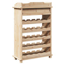 Vinfad Naturfarvet 58 x 28 x 90 cm Massiv Fyrretræ