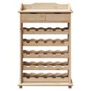 Vinfad Naturfarvet 58 x 28 x 90 cm Massiv Fyrretræ